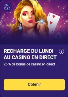 Igobet Casino bonus lundi