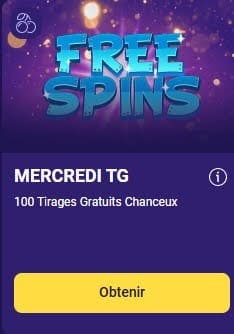Igobet Casino bonus mercredi