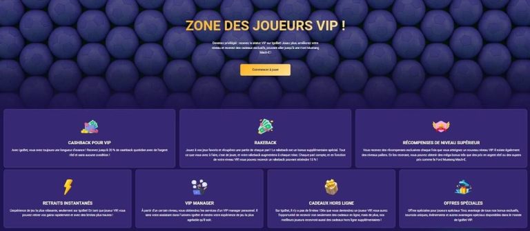 Igobet Casino programme VIP